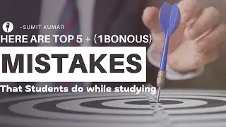 Top 5 Study Mistakes that Students Make📚🚫#studentlife #motivational #tips #hack #students