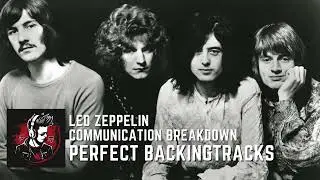 Drumless♬ Led zeppelin - Communication Breakdown| no drums | with click | Download free