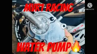 MVR1 RACING WATER PUMP INSTALLED FOR LOADED ENGINE SNIPER 150 (Y15zr/MxKING)