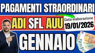 ADI SFL AUU 🔴 ANTICIPO GENNAIO ✅ NUOVE DATE 💶 RIVOLUZIONE ISEE