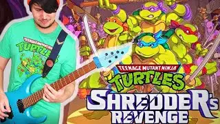 TMNT: Shredder's Revenge - Clash of the Outcasts Metal Cover (Boss battle theme by Tee Lopes)