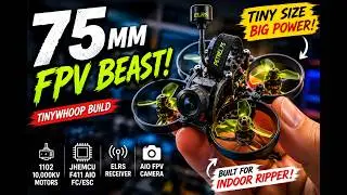 Build Tiny FPV Drone for Indoor Flying under INR 10K #make #how-to #whoop 