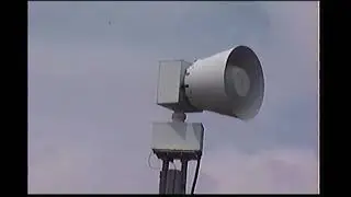 (Tape cameras video) FS 2001-SRN (Gen 4) Siren Test | Full Alert | Valley City, ND | 6/10/2025