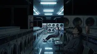 3AM Laundry VIbes 🫧🧼 #lofi #animeaesthetic  #aesthetic