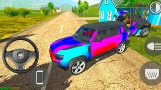🛡️ Defender Off-Road King !! Indian Car Map Me Dangerous Pahadi Stunts 🔥 | Indian Bike Driving 3D