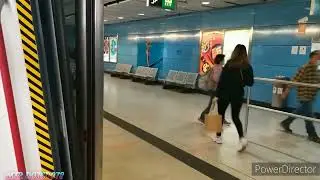 [搭東涌線經過小蠔灣車廠見到M-Train A153/A160劏剩兩卡] 港鐵東涌綫 K-Train V616/V816 香港至東涌全程行車片段