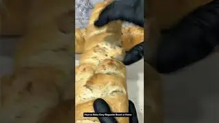 HOMEMADE BAKERY-STYLE BAGUETTES #fypシ゚viral #baking #bread #amazing #recipe #baguette #homemade ￼￼