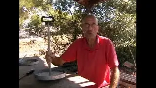How I re-purposed a well known Swedish company lamp stand.