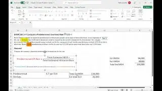 Managerial Accounting Chapter 2 Problems Video