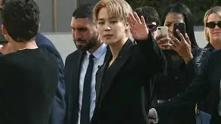 GLOBAL IT BOY PARK JIMIN at paris fashion week #PFW #JiminxDior #DiorSS26 #bts #dior #jimin