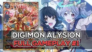 DIGIMON ALYSION Gameplay #1 – The Future of Digimon Is HERE! • Digimon Alysion | Digimon TCG