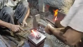 Iron Works, Hammar Making, Handmade Hammar, Iron Factory, Iron into Hammar