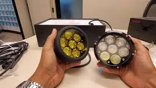 Gold Runway GR 70x | GR powerful auxiliary led light 70W 7500 lumens |unboxing, installation, review
