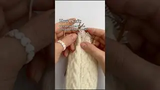 How I knitPick up stitches for the Strong Heel (right needle) #knittig #socksaddict +