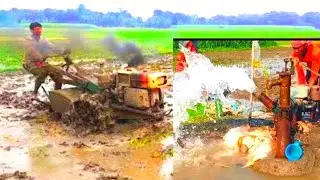 Power Tiller Shallow machine tractor amazing