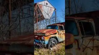 #creepy and #spooky #abandoned dump truck!#shorts