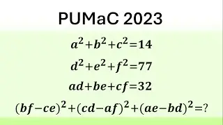 Princeton University Math Competition 2023 | Can You Solve?