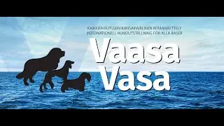 Kansainvalinen kaikkien rotujen koiranayttely Vaasassa 13.4.2024