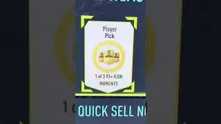 Disappointing 93+ Icon Moments Player Pick #shorts #new #fifa #fifa22 #fut22 #preseason