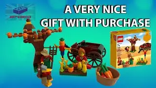 LEGO Set 40261 -  (2017) Gift With Purchase - Thanksgiving Harvest - Build and Review