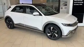 IONIQ5 Limited 2025 года в матовом цвете Atlas White! Отличный чистый вид, как вам?