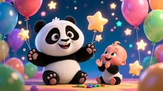 Tiny Panda&rsquo;s Sky Count 🎈🐼 Fun Counting and Numbers Song | Learn 123 with Toddlers