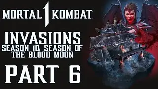 Mortal Kombat 1 (2023) | Invasions Mode | Season 10: Season of the Blood Moon Part 6 - Rampart