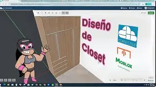 DISEÑO DE CLOSET CON CORTE CLOUD