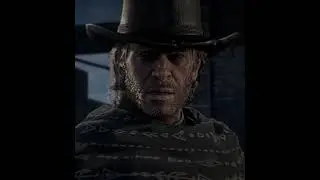 RDR2 - Arthur Morgan | v&oslash;j, narvent, .diedlonely - memory reboot (ambient remix) | [4K] #shorts