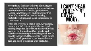 Deaf Awareness Month 2020