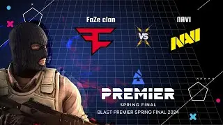 BLAST Premier Spring Final 2024 | NAVI vs FaZe Clan| CS2 Highlights