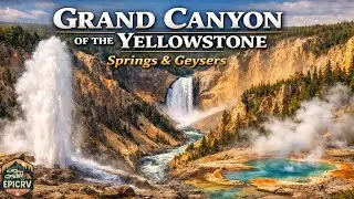 Grand Canyon of the Yellowstone - Springs & Geysers