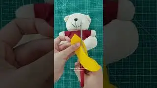 Boneka Wisuda part 3 : Tutorial Boneka Wisuda dengan Kain Flanel