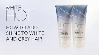 How to Add Shine to White and Grey Hair