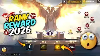 NEW RANK 2026 YEAR REWARDS NEXT RANK YEAR REWARDS FREE FIRE | 2026 RANK YEAR FREE REWARDS CONFIRM 🤯