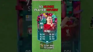 93 level up NUNEZ player review fifa 23 #shorts #short #fifa23 #fifa #review #football