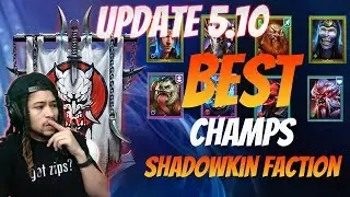 Update 5.10 Patch Release | SHADOWKIN IS COMING!!! | BEST CHAMPS TO USE 2022 | Raid: Shadow Legends