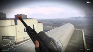 GTA 5 Online | BUS DRIVER UPPERCUT & AMAZING SNIPER KILL, 1 MILE SHOT