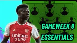 FPL Essentials | GAMEWEEK 8 | Fantasy Premier League Tips 2024/25 | TalkFPL