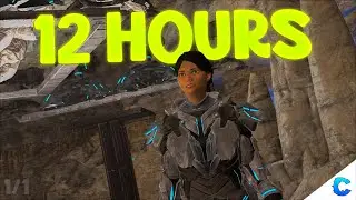 I Survived 12 hours solo on an INSANELY boosted server! - ARK