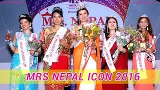 Mrs Nepal Icon 2016 | Glamour Nepal