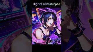 Digital Catastrophe(shortVer)/ProjectTM #sunoai  #aiart  #edm  #hardtek