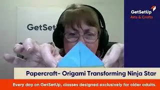 Papercraft: Origami Fox Box with Sue from Australia