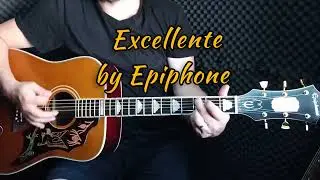 Excellente by Epiphone Masterbilt, Electro Acoustic Guitar Review/Demo