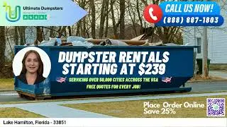Portable Toilet Rentals $169 - Lake Hamilton, Florida - Weekend - Events - Job Sites