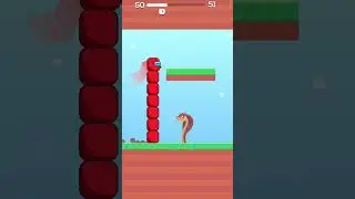 Square bird game leven 50 to 51 #game #squarebird #gamingvideo