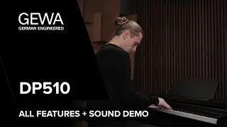 FEATURES 🎹 🇬🇧 GEWA DP510 Digital Piano with Paul Berrem