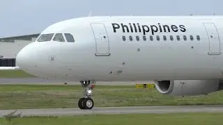 Philippine Airlines A321-231(WL) Takeoff at Brisbane Airport