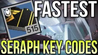 Fastest SERAPH KEY CODES Farming METHOD! Fast & Easy SERAPH KEY CODES!!  [Destiny 2]