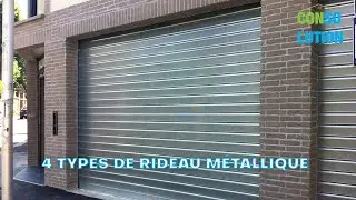 4 types de rideau m&eacute;tallique
